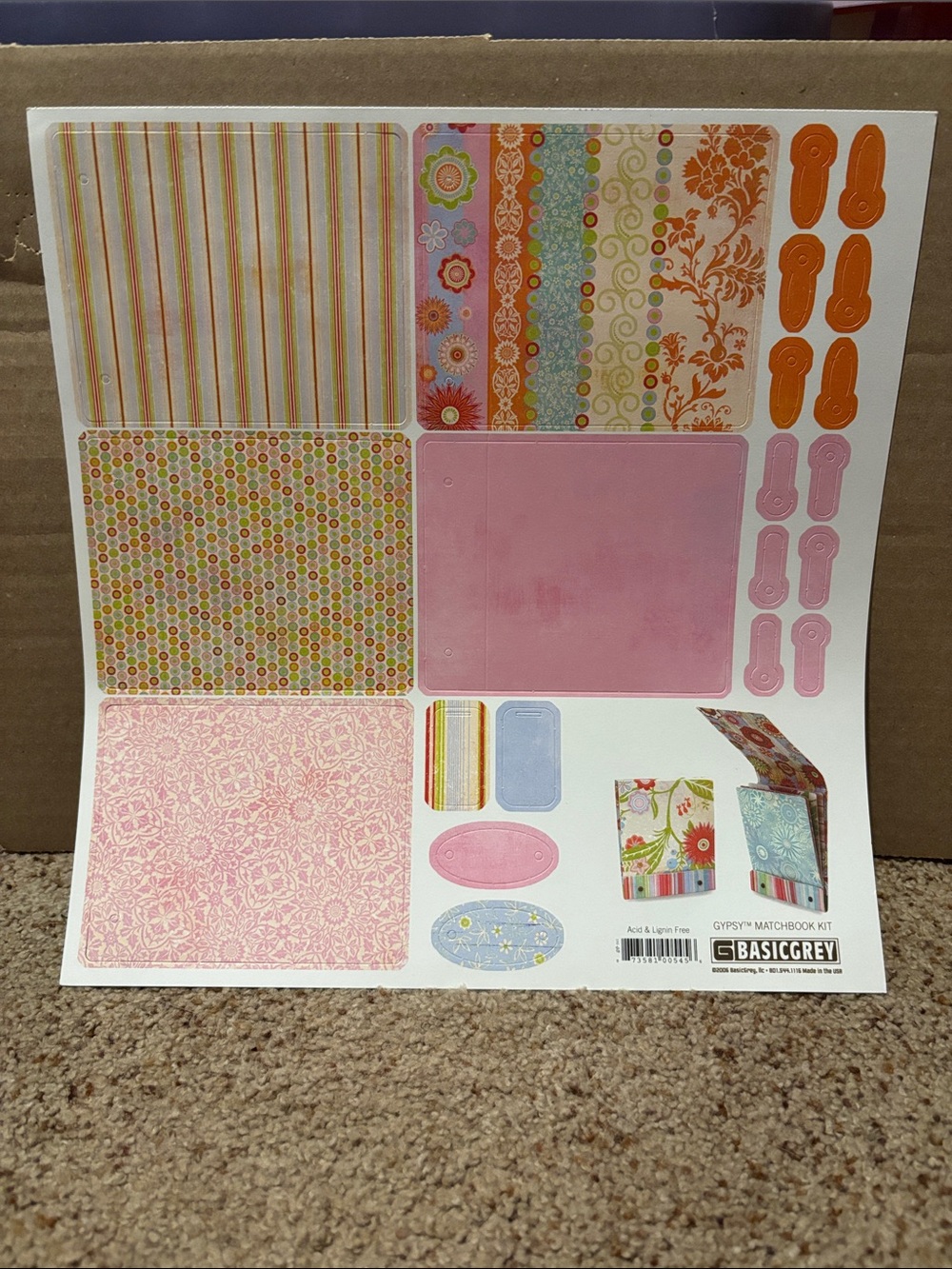 NEW Gypsy Matchbook Kit